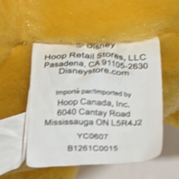 DISNEY Store Pluto dog plush laying 14" - Picture 12 of 12